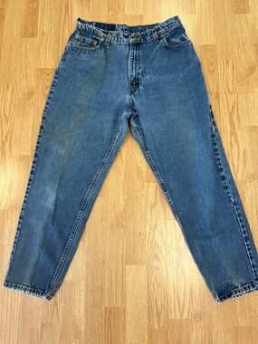 Vintage Levi's 550 Relaxed Fit Tapered Leg Women’s Jeans Sz 30x 27